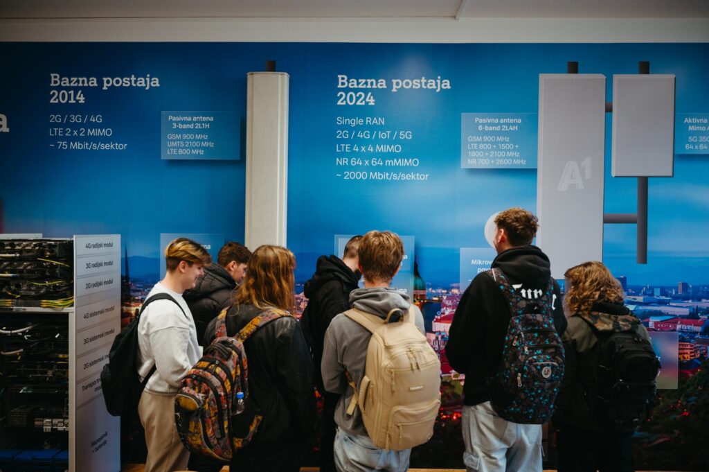 Foto: Šolski center za pošto, ekonomijo in telekomunikacije Ljubljana, A1 Slovenija in T-2