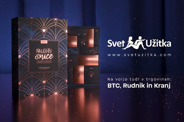Svetu užitka, adventni koledar Naughty & Nice
