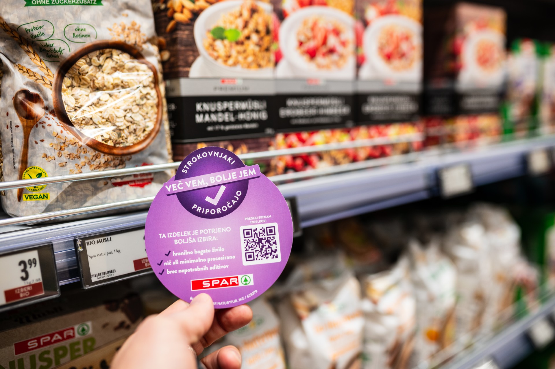 Spar, Strokovnjaki priporočajo