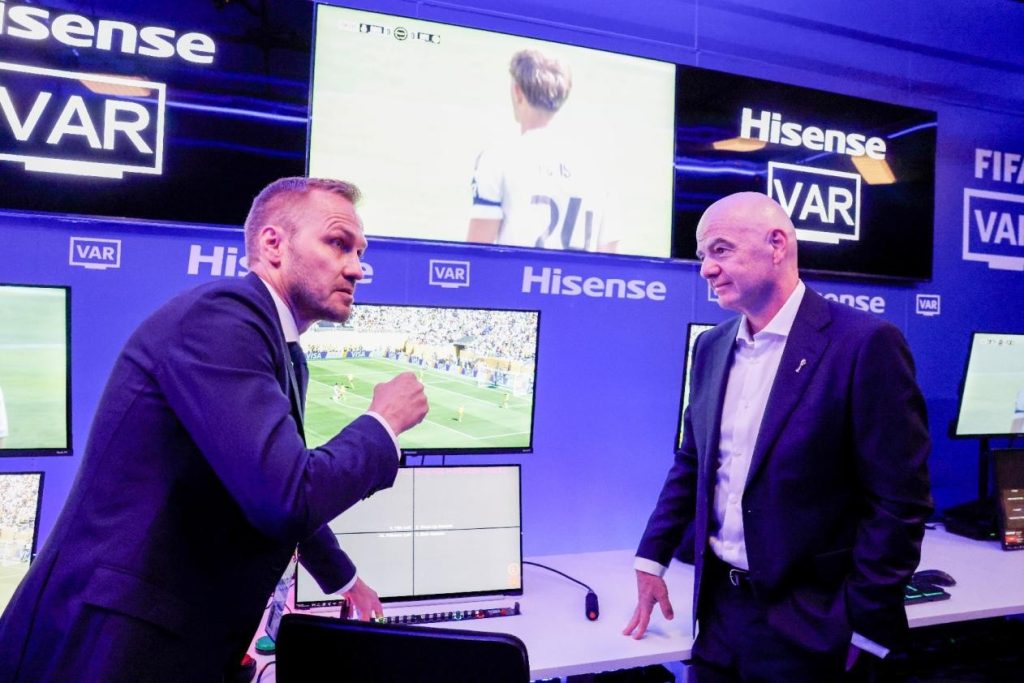 Hisense RGB MiniLED nameščen v uradnem Mednarodnem radiodifuznem centru FIFA World Cup 2026™ (foto_Gorenje GSI)