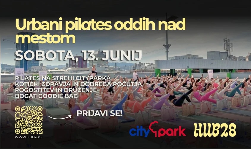 Urbani pilates v Cityparku