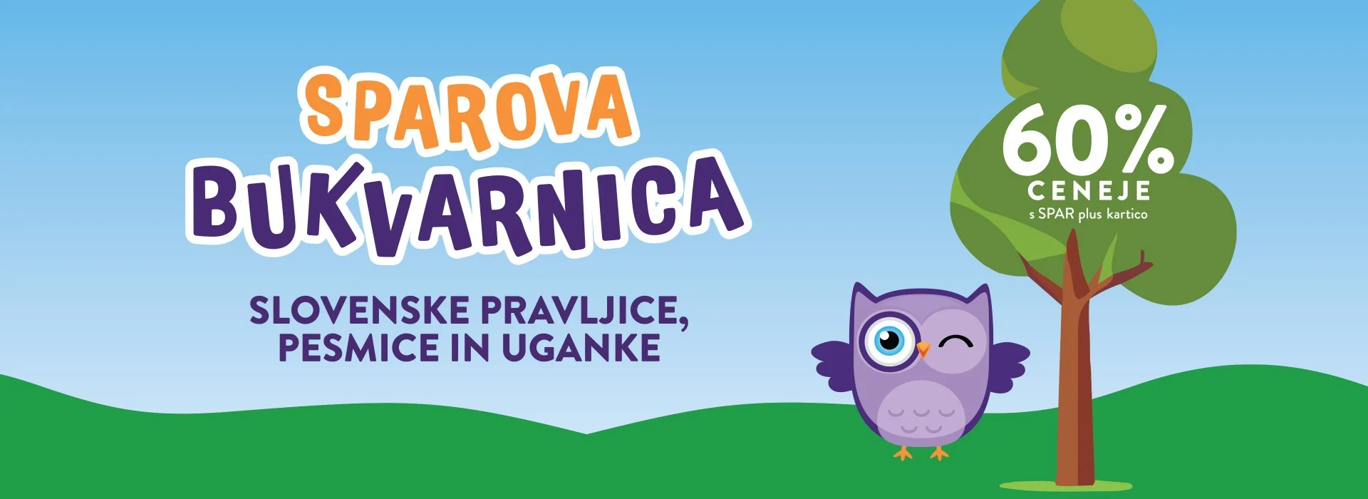 Spar, Bukvarnica, Sparova bukvarnica, branje